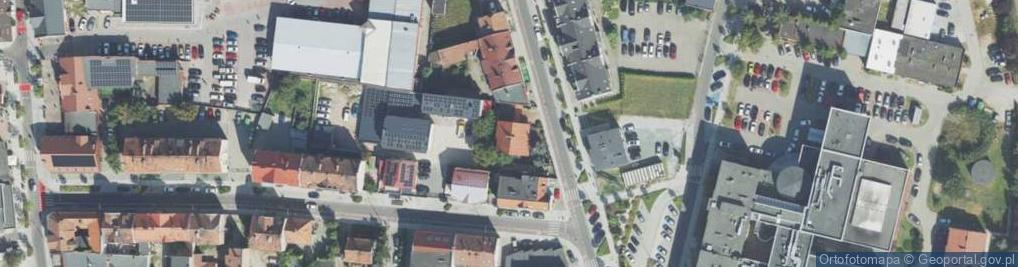 Zdjęcie satelitarne Śródmiejska ul.