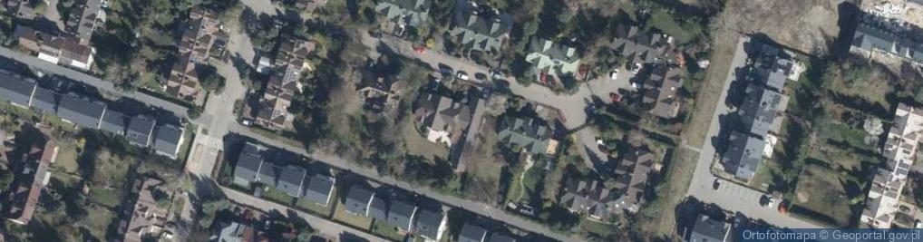 Zdjęcie satelitarne Srebrnych Świerków ul.