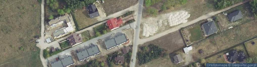 Zdjęcie satelitarne Środkowa ul.