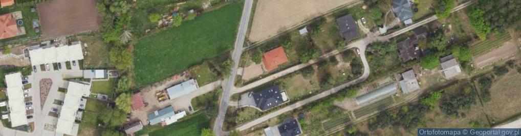 Zdjęcie satelitarne Środkowa ul.