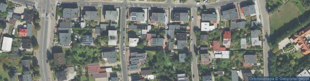 Zdjęcie satelitarne Srebrna ul.