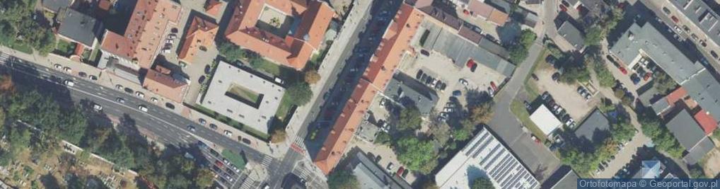 Zdjęcie satelitarne Śródmiejska ul.
