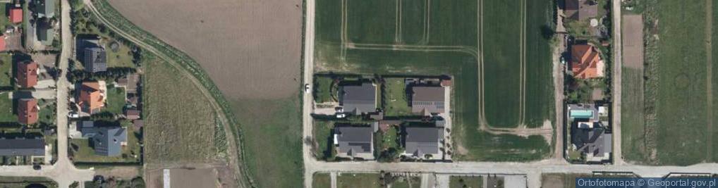 Zdjęcie satelitarne Srebrna ul.