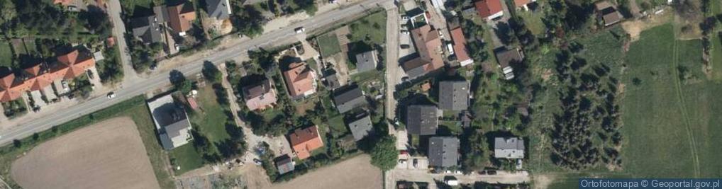 Zdjęcie satelitarne Srebrna ul.