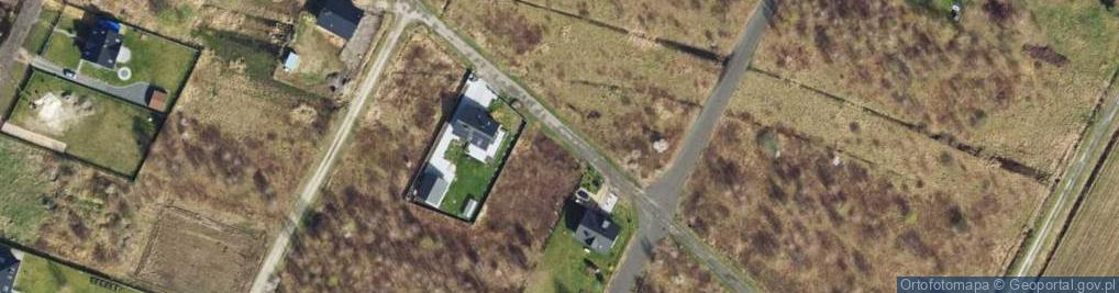 Zdjęcie satelitarne Srebrna ul.