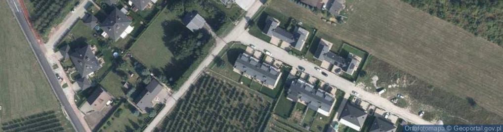 Zdjęcie satelitarne Srebrna ul.