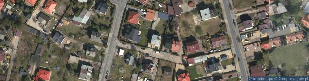 Zdjęcie satelitarne Średnia ul.