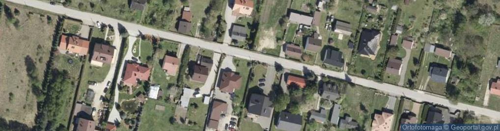 Zdjęcie satelitarne Srebrna ul.
