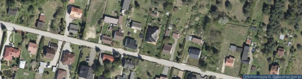 Zdjęcie satelitarne Srebrna ul.