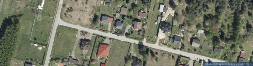 Zdjęcie satelitarne Srebrna ul.