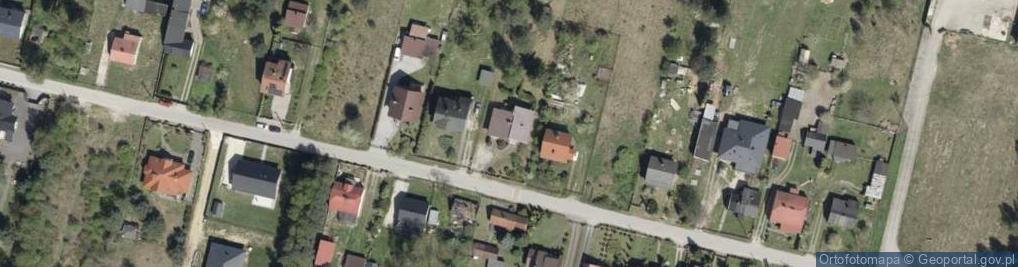 Zdjęcie satelitarne Srebrna ul.