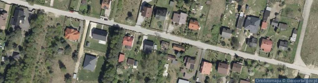 Zdjęcie satelitarne Srebrna ul.