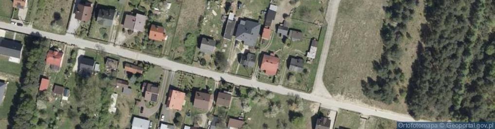 Zdjęcie satelitarne Srebrna ul.
