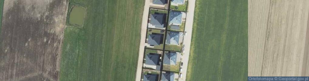 Zdjęcie satelitarne Srebrna ul.