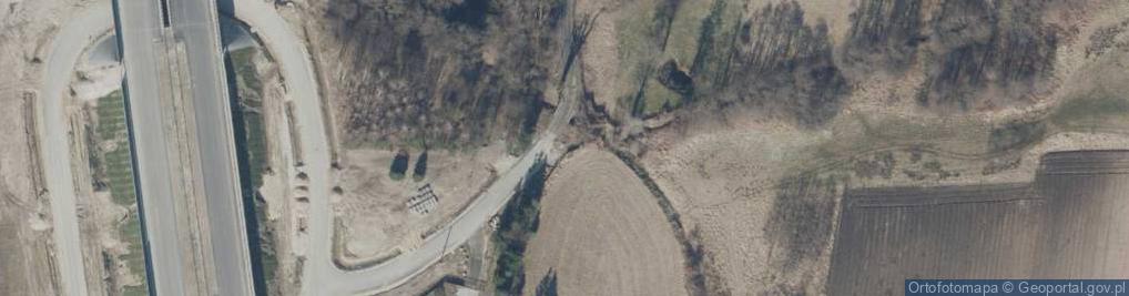 Zdjęcie satelitarne Srebrna Dąbrowa ul.