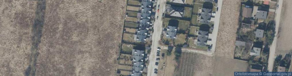 Zdjęcie satelitarne Srebrna Polana ul.