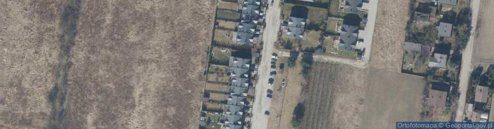 Zdjęcie satelitarne Srebrna Polana ul.