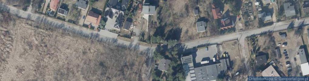 Zdjęcie satelitarne Srebrzyńska ul.