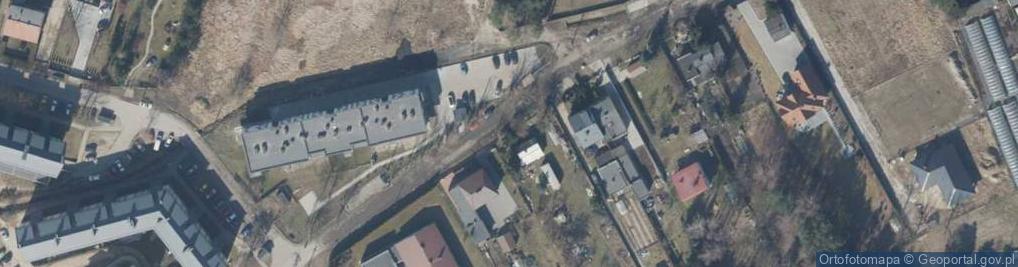 Zdjęcie satelitarne Srebrzyńska ul.