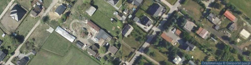 Zdjęcie satelitarne Środkowa ul.