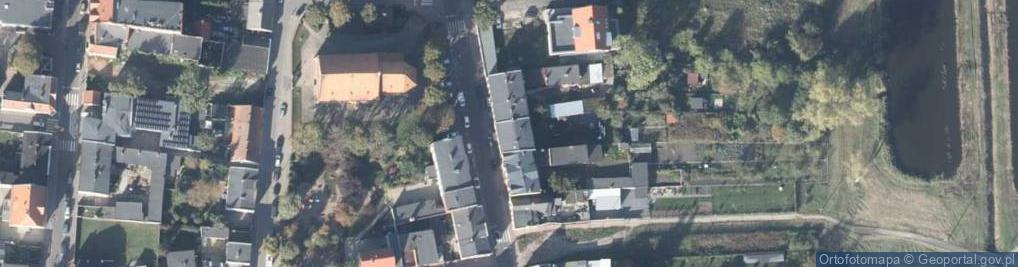 Zdjęcie satelitarne Średzka ul.