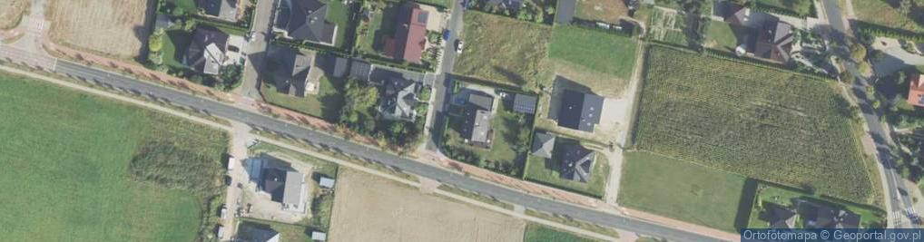 Zdjęcie satelitarne Srebrna ul.
