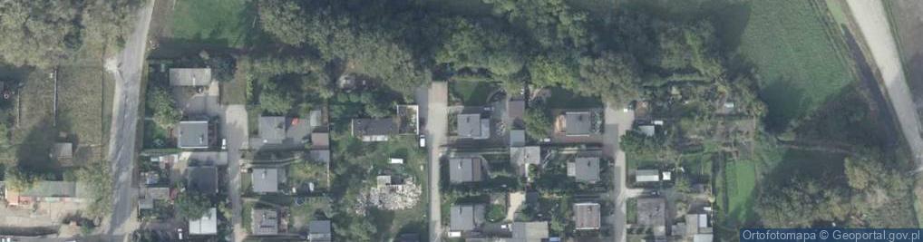 Zdjęcie satelitarne Srebrna ul.