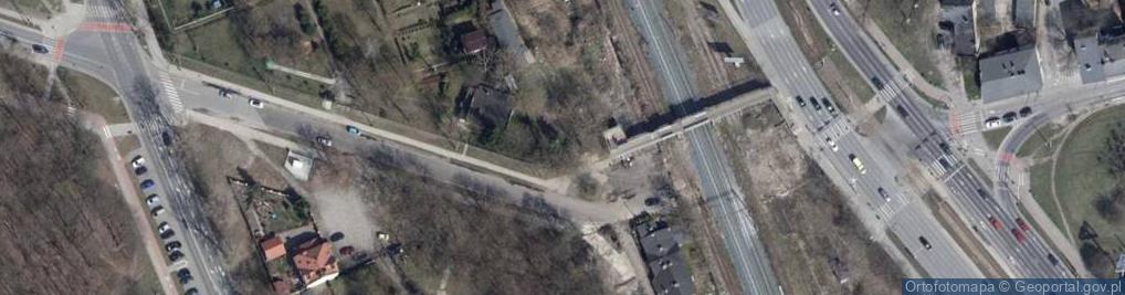 Zdjęcie satelitarne Srebrzyńska ul.