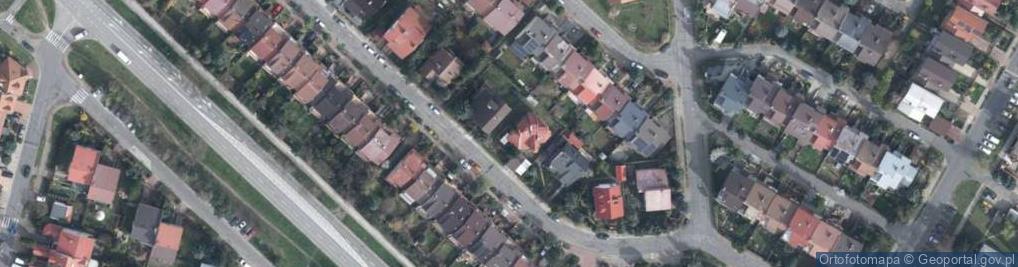 Zdjęcie satelitarne Srebrna ul.