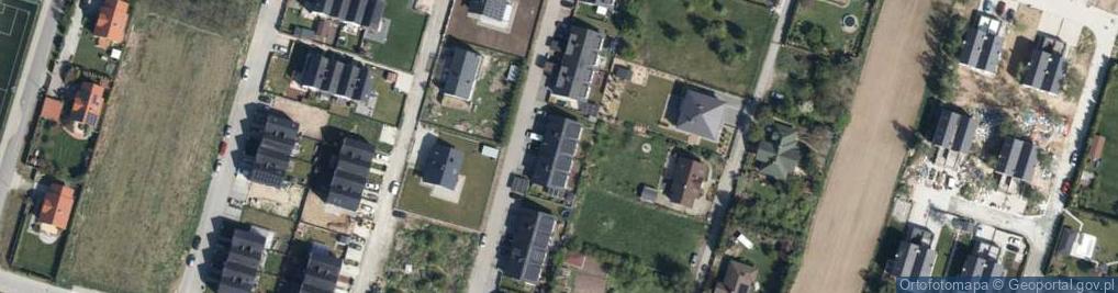 Zdjęcie satelitarne Srebrna ul.