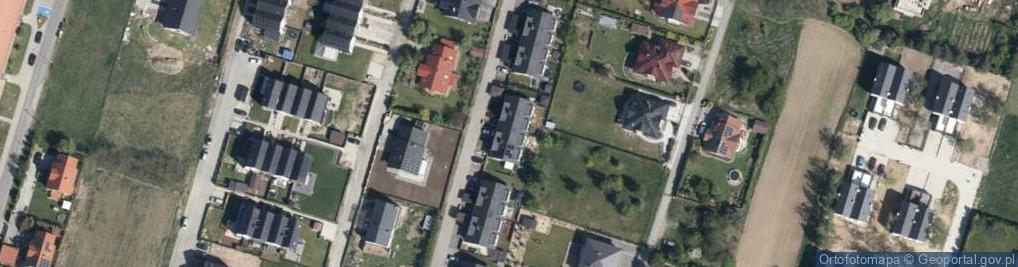 Zdjęcie satelitarne Srebrna ul.