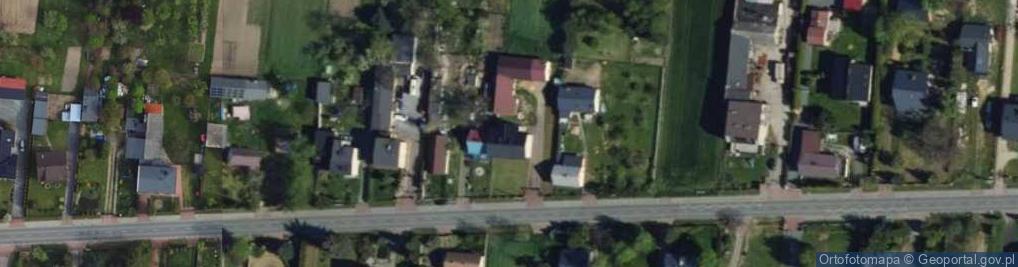 Zdjęcie satelitarne Srebrna ul.