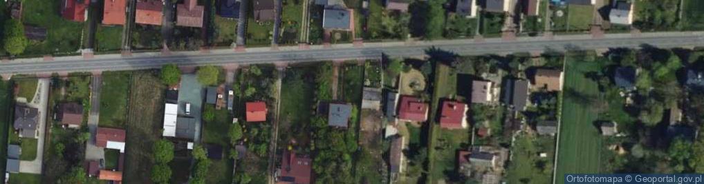 Zdjęcie satelitarne Srebrna ul.