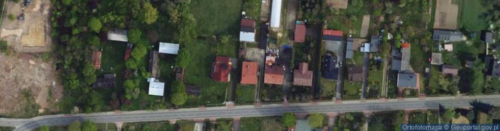 Zdjęcie satelitarne Srebrna ul.