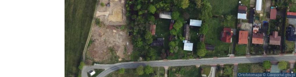Zdjęcie satelitarne Srebrna ul.