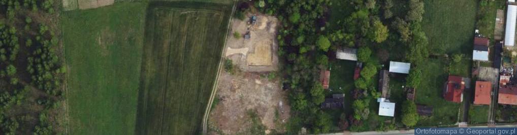 Zdjęcie satelitarne Srebrna ul.
