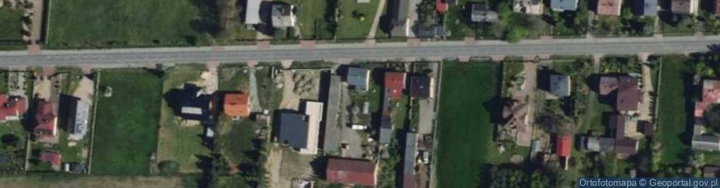 Zdjęcie satelitarne Srebrna ul.