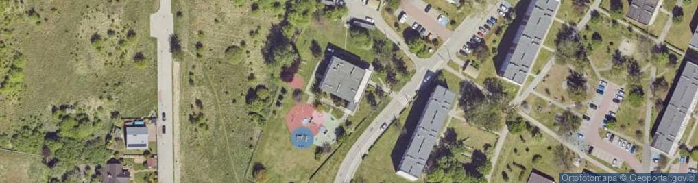Zdjęcie satelitarne Srebrna ul.