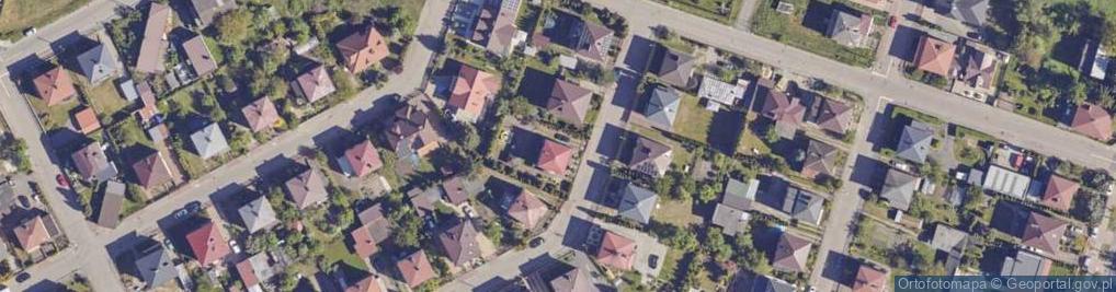 Zdjęcie satelitarne Srebrna ul.