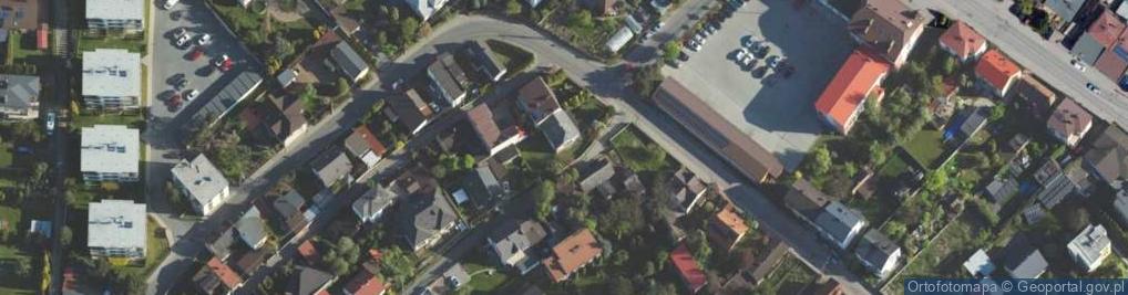 Zdjęcie satelitarne Średnia ul.