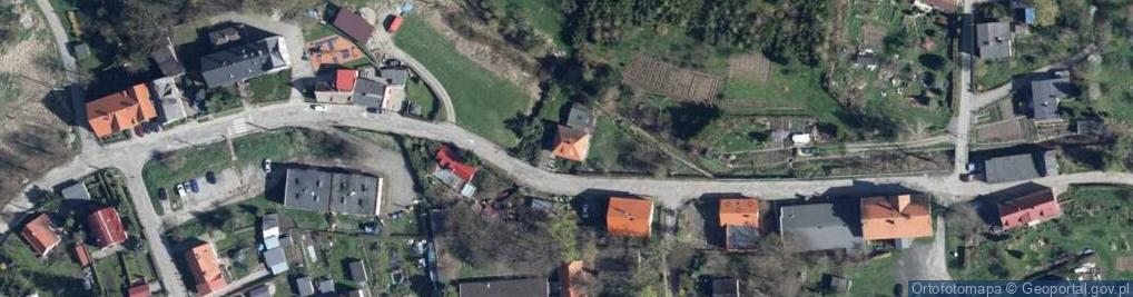 Zdjęcie satelitarne Srebrna ul.