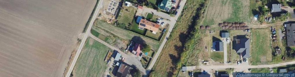 Zdjęcie satelitarne Srebrna ul.