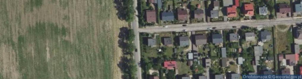 Zdjęcie satelitarne Środkowa ul.