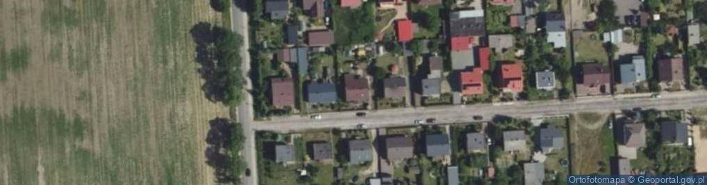 Zdjęcie satelitarne Środkowa ul.