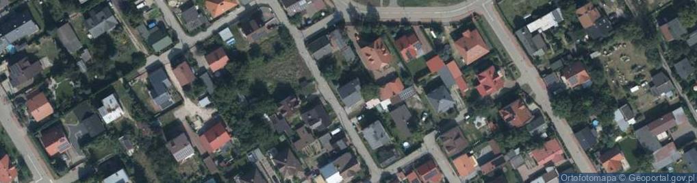 Zdjęcie satelitarne Środkowa ul.