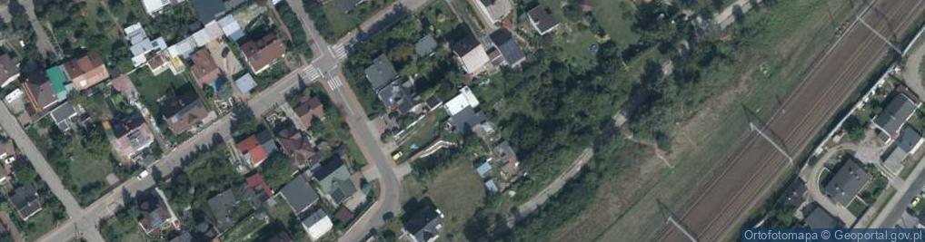 Zdjęcie satelitarne Środkowa ul.