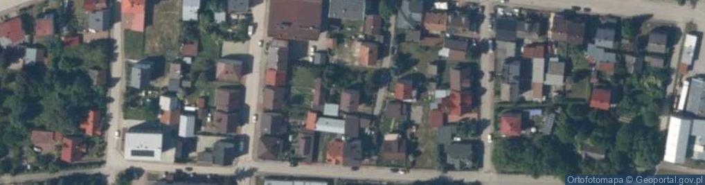Zdjęcie satelitarne Średnia ul.