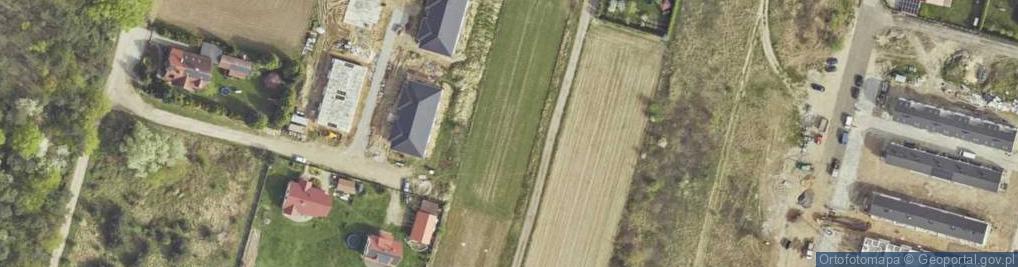 Zdjęcie satelitarne Srebrna ul.