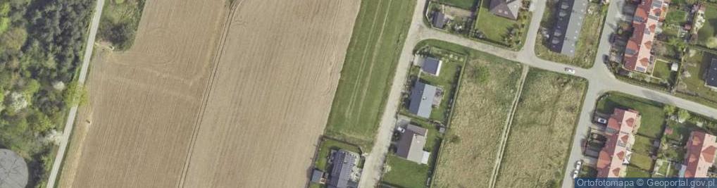 Zdjęcie satelitarne Srebrna ul.