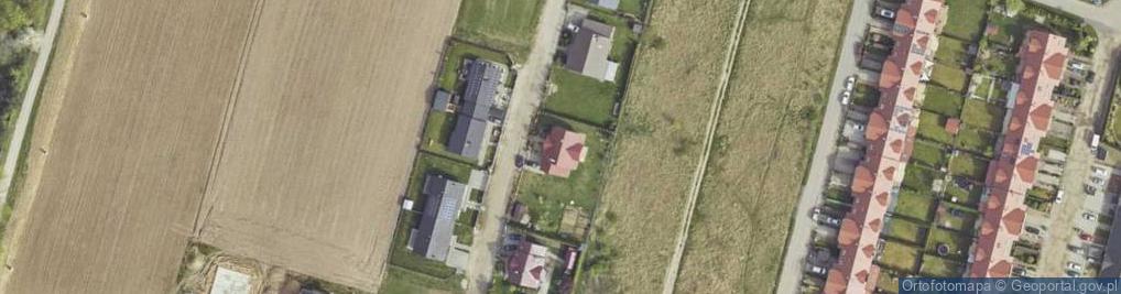 Zdjęcie satelitarne Srebrna ul.